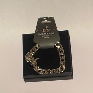 Men’s Rotatable Trendy Wide Domineering Cool Bracelet 8.66”